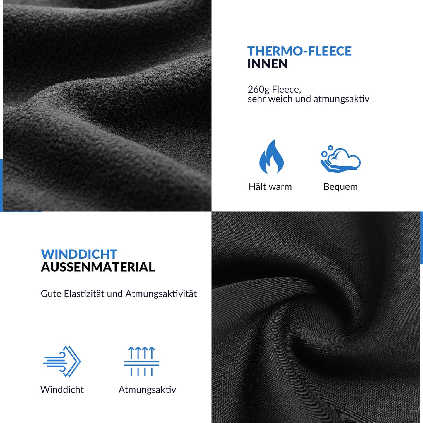 ROCKBROS Balaclava For maximum comfort and perfect hair protection