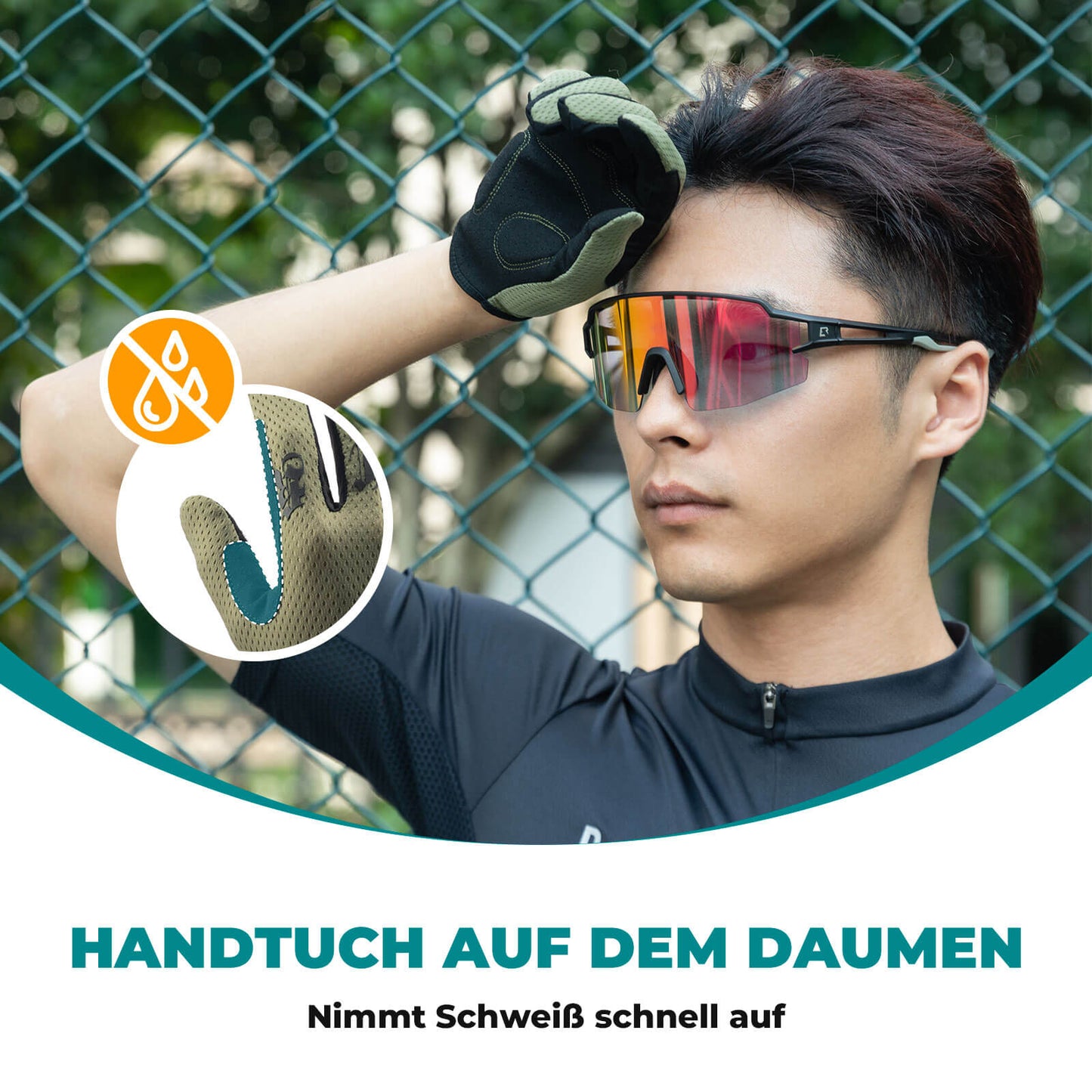 ROCKBROS Cycling Gloves Full Finger Touchscreen Gloves