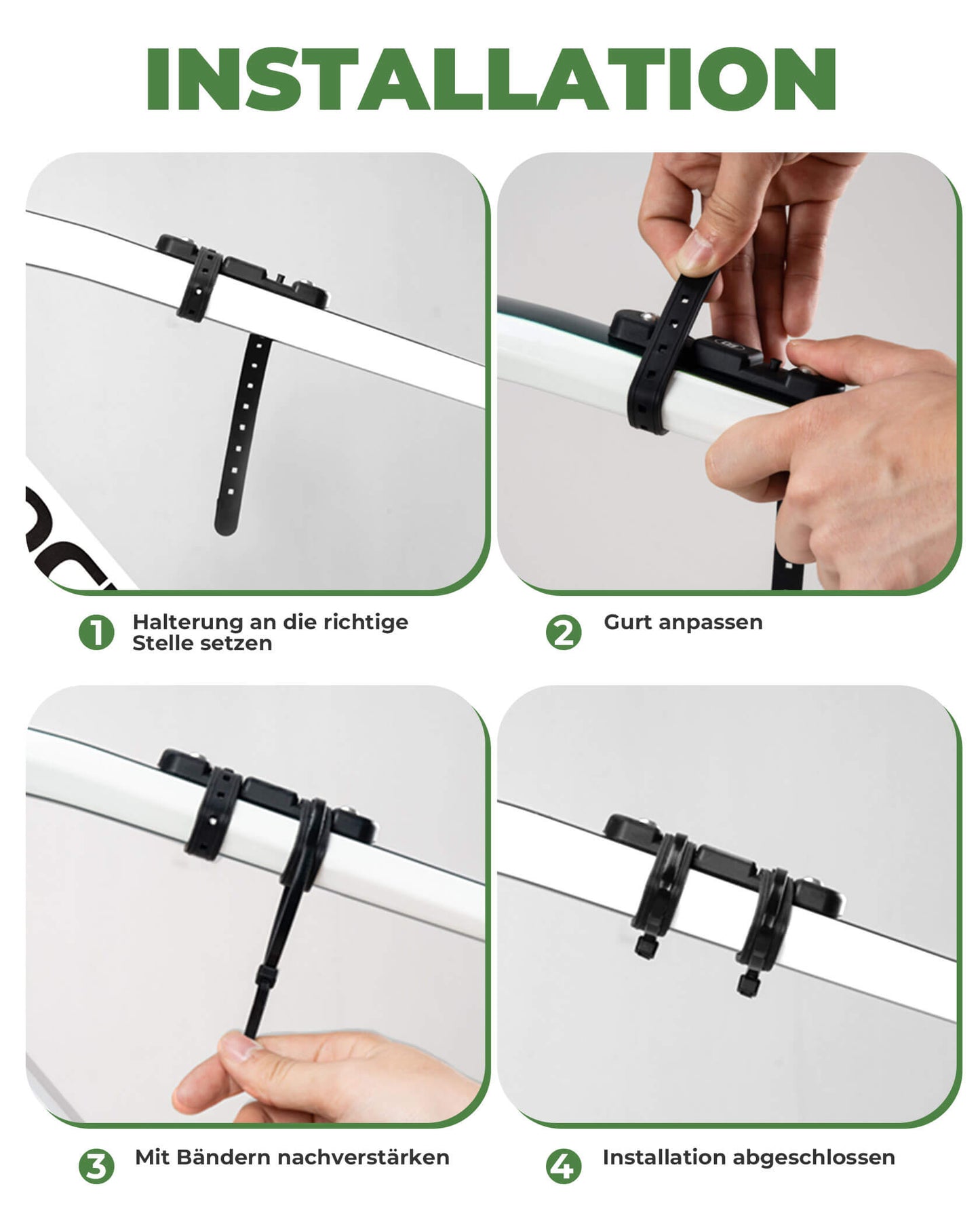 ROCKBROS Universal Bottle Holder for Bicycles No Drilling Required Base for Conversion