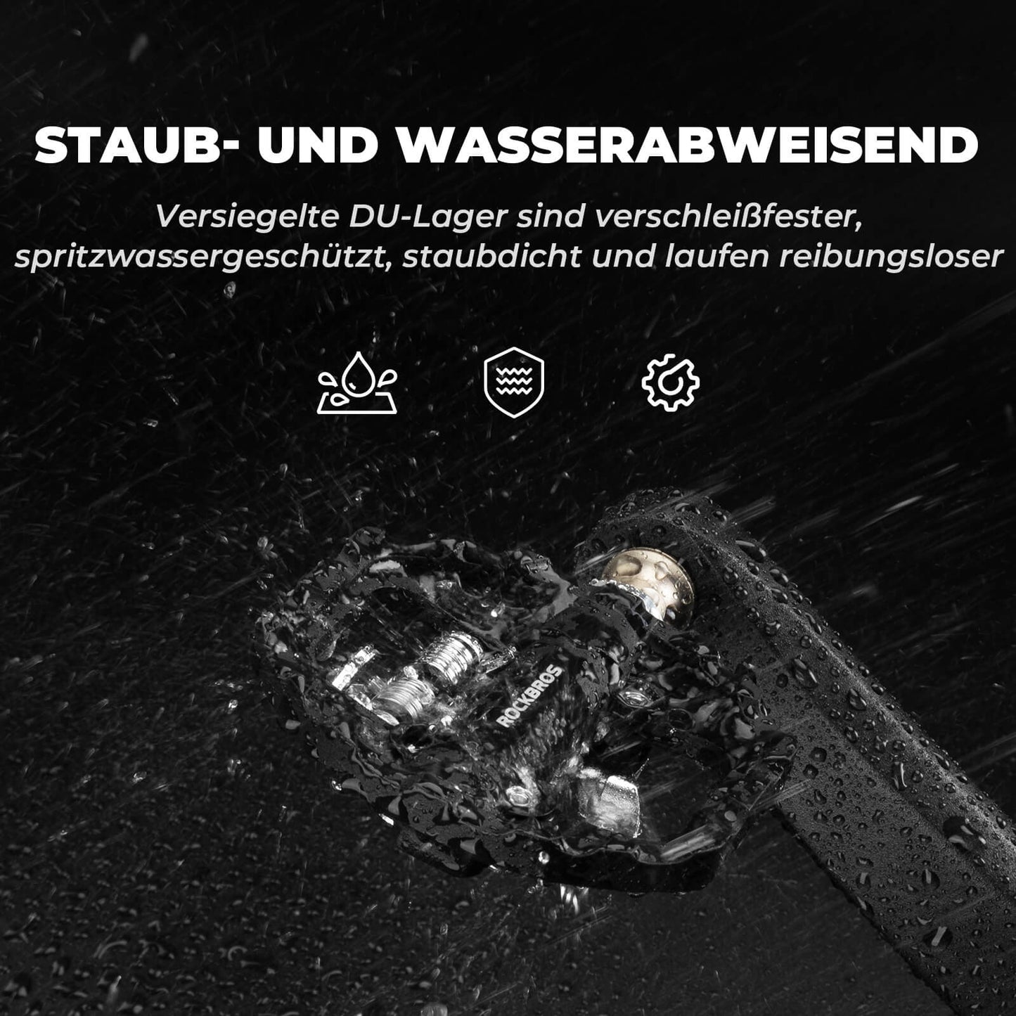 2-in-1 SPD-Klickpedale & Plattformpedale 9/16"