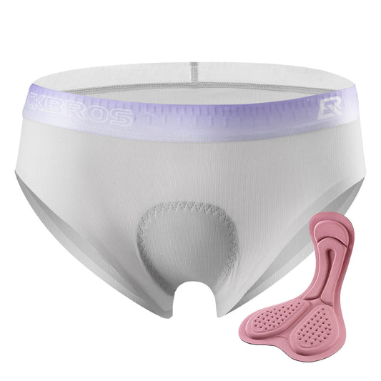 ROCKBROS Women's Cycling Underwear Breathable 4D Padded Cycling Shorts Elastic