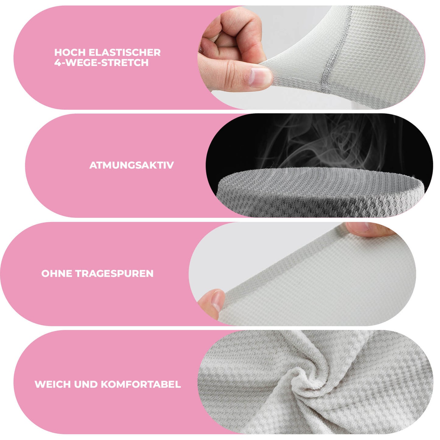 ROCKBROS Damen Radunterhose mit 3D Gepolsterte Radlerhose Atmungsaktiv