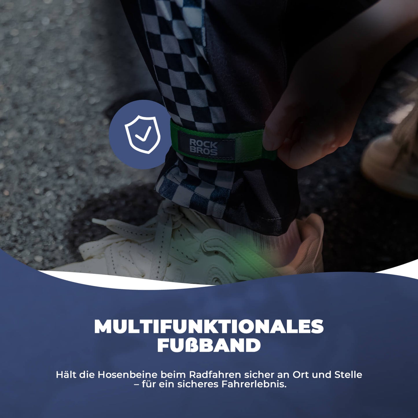 Reiðhjólaólar/buxnaól fyrir Brompton reiðhjól