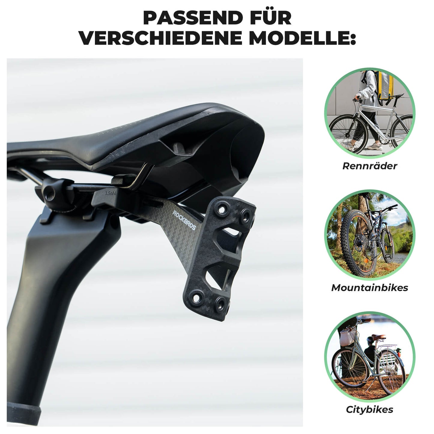 Bicycle Bottle Holder Seamless Adjustable Mount