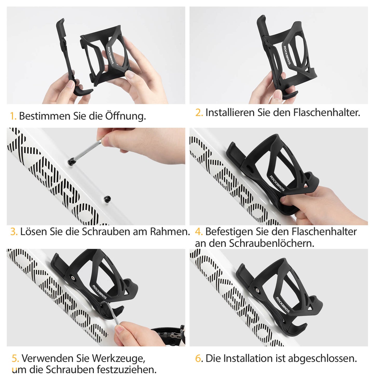 Hjólaflöskuhaldari, vatnsbollahaldari, hjólaaukabúnaður
