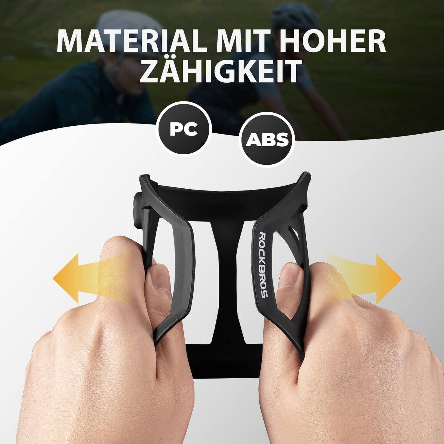 Hjólaflöskuhaldari, vatnsbollahaldari, hjólaaukabúnaður