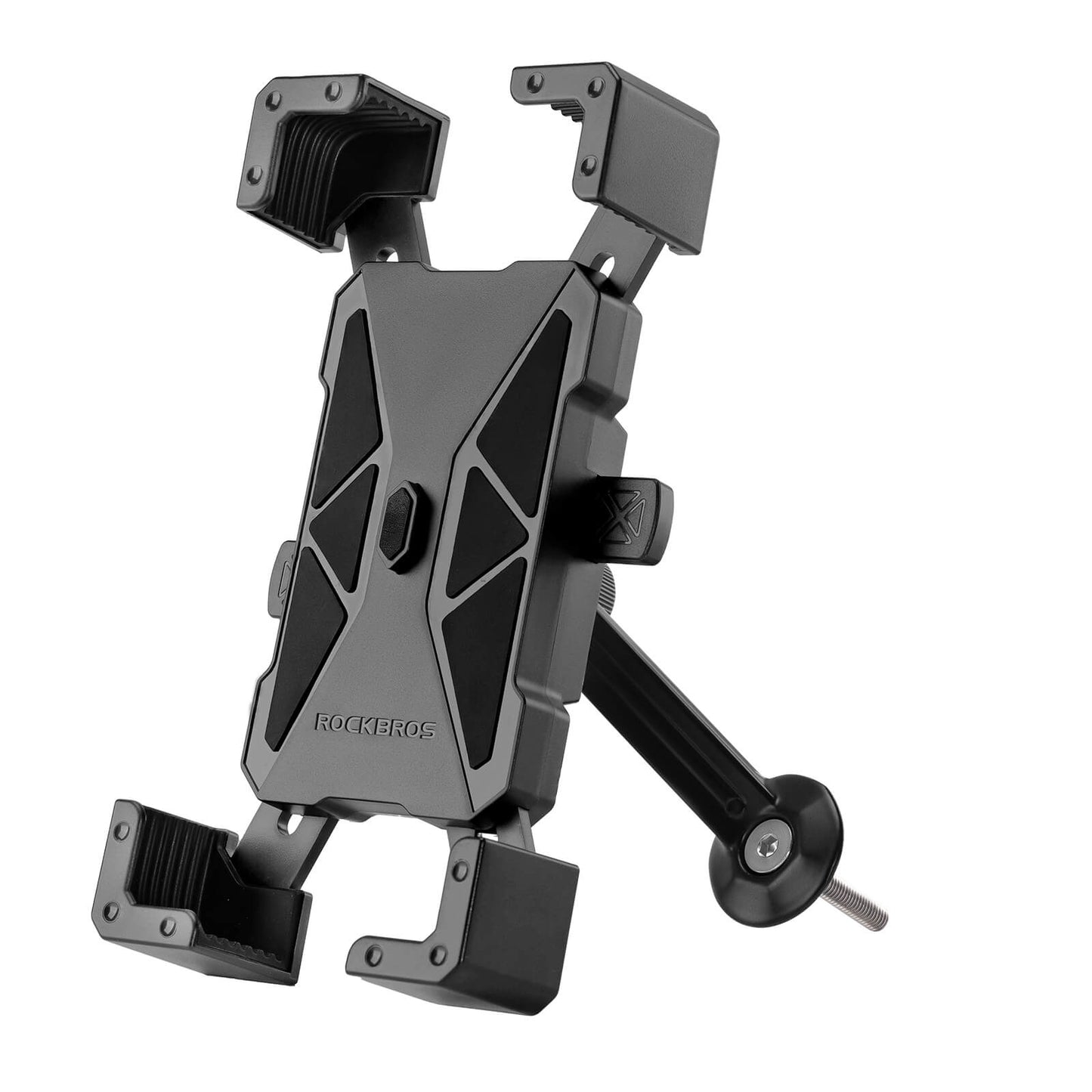 Bicycle phone mount, 360° rotatable, for phones 4.5~7.2"
