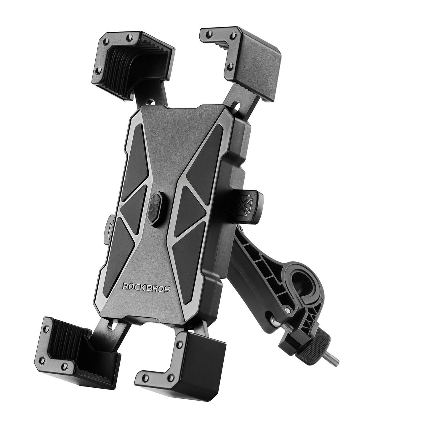 Bicycle phone mount, 360° rotatable, for phones 4.5~7.2"