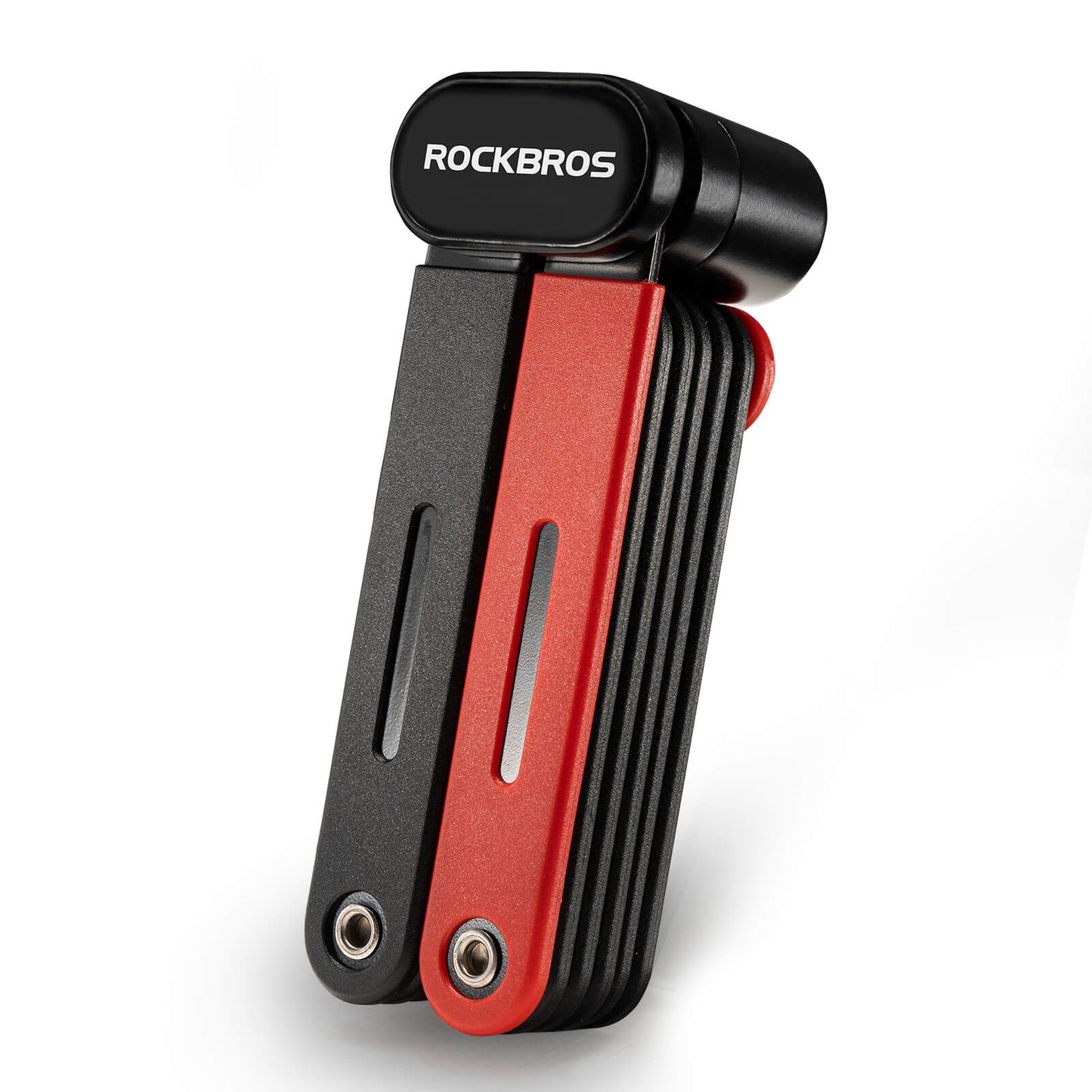 ROCKBROS samanbrjótanlegur reiðhjólalás, öflug þjófavörn með tveimur lyklum