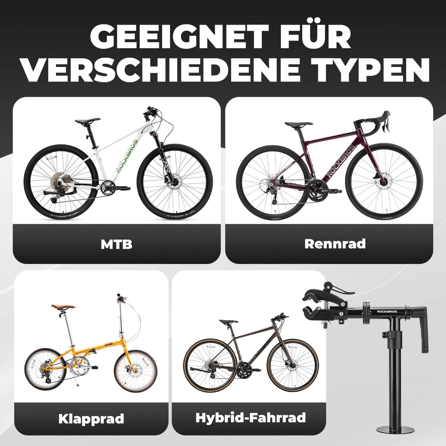 Montageständer Wandhalterung Fahrradhalter 25KG