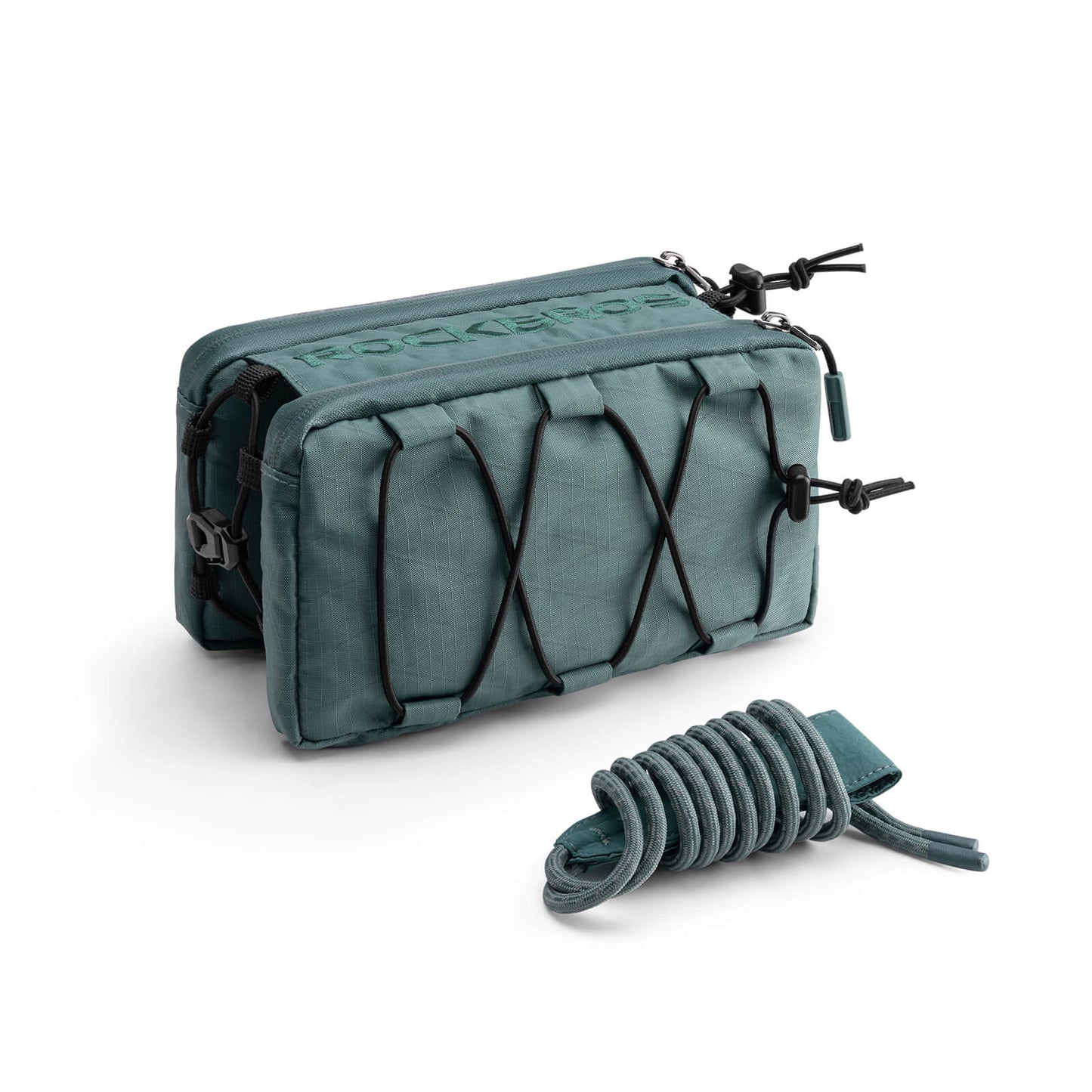 Taska fyrir efri rör, rammataska með axlaról 