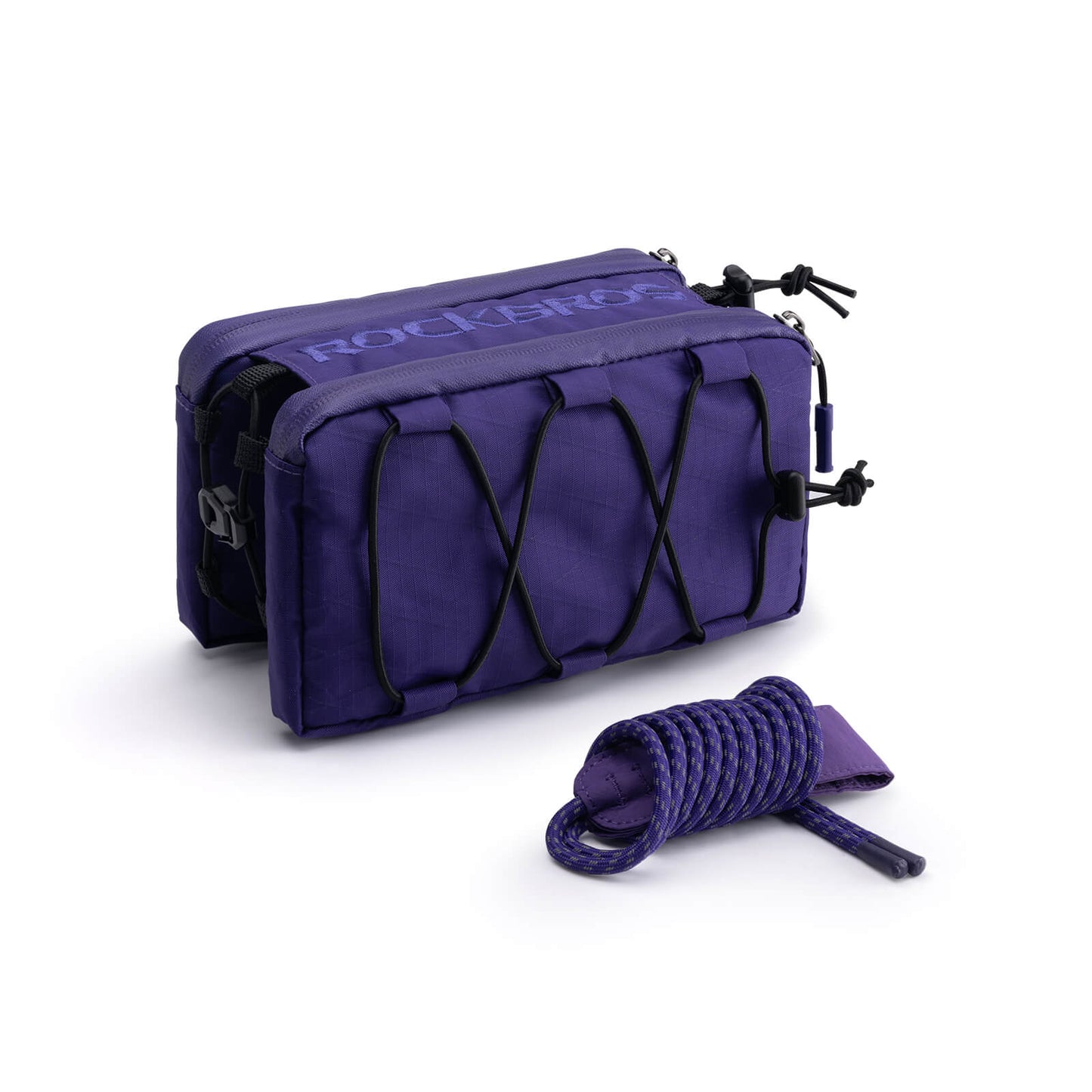 Taska fyrir efri rör, rammataska með axlaról 