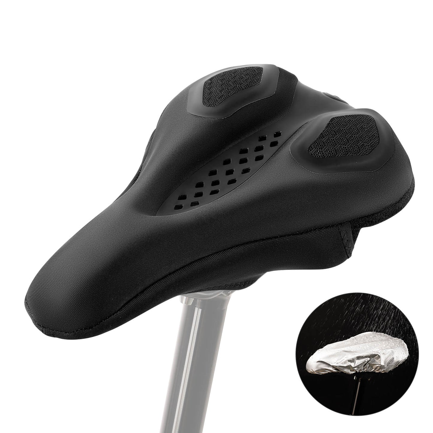 ROCKBROS Bicycle Saddle Cover Waterproof Bicycle Saddle Cover Breathable