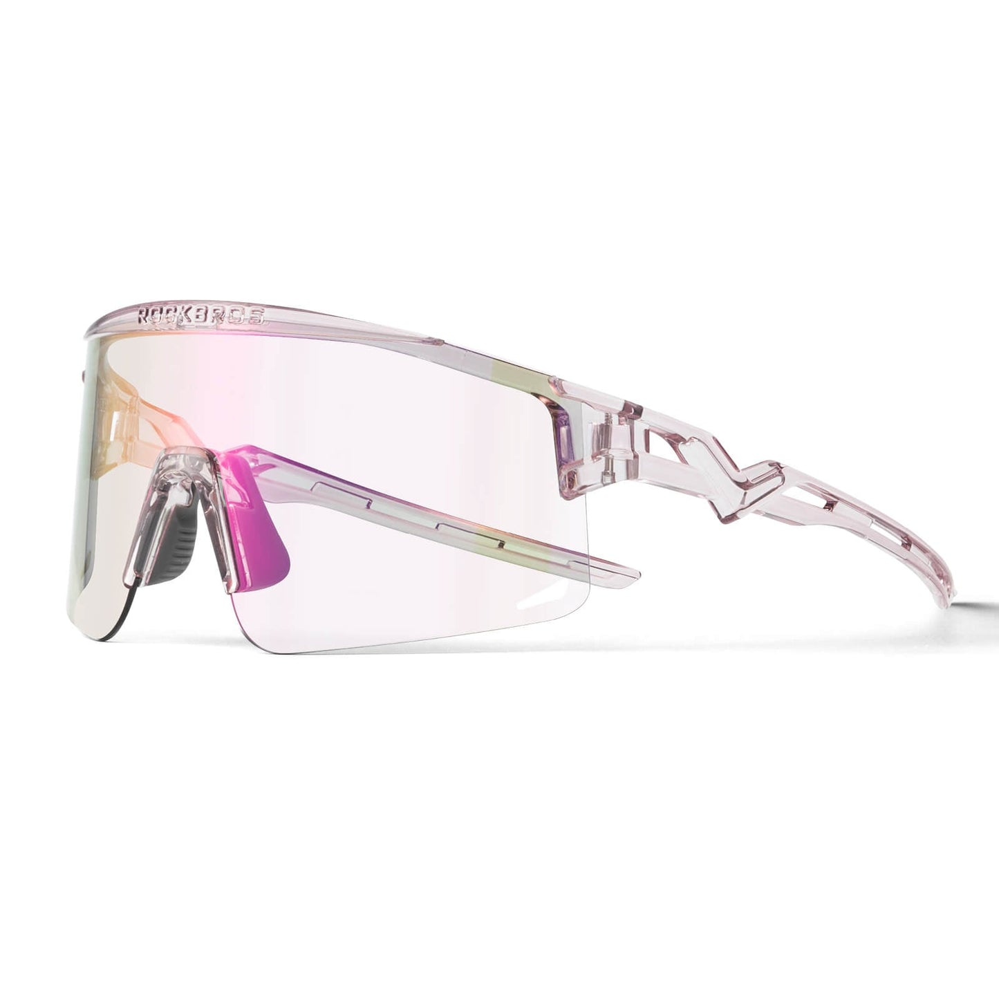 ROCKBROS Cycling Glasses, Self-Tinting/Polarized, Anti-Fog, Windproof, UV Protection