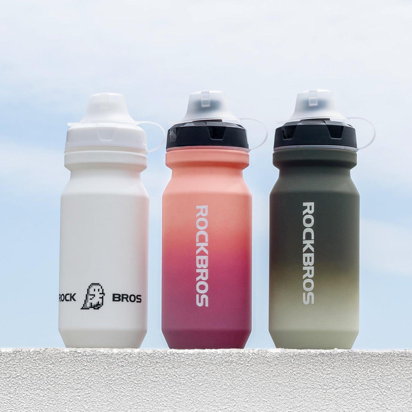 Fahrradflasche mit auslaufsicherem Pull-Top-Verschluss 600/750ml