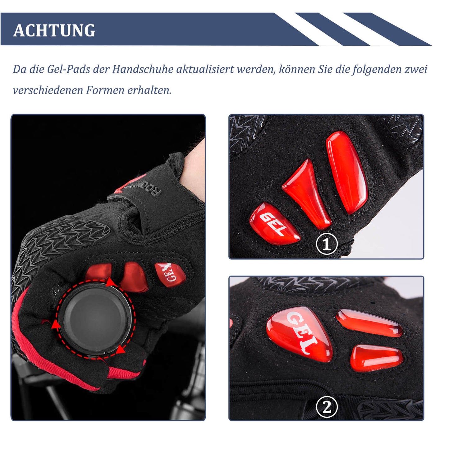 ROCKBROS Windproof Cycling Gloves Touchscreen