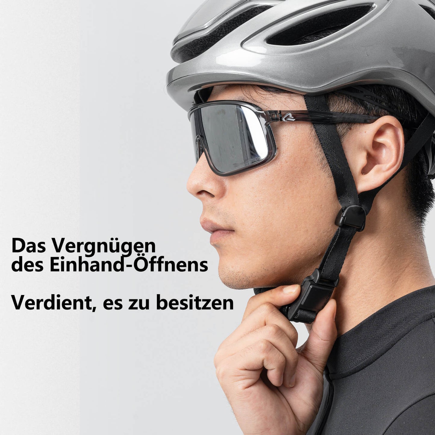 ROCKBROS Bicycle Helmet Integrated Road Bike Helmet Magnetic Buckle EPS+PC