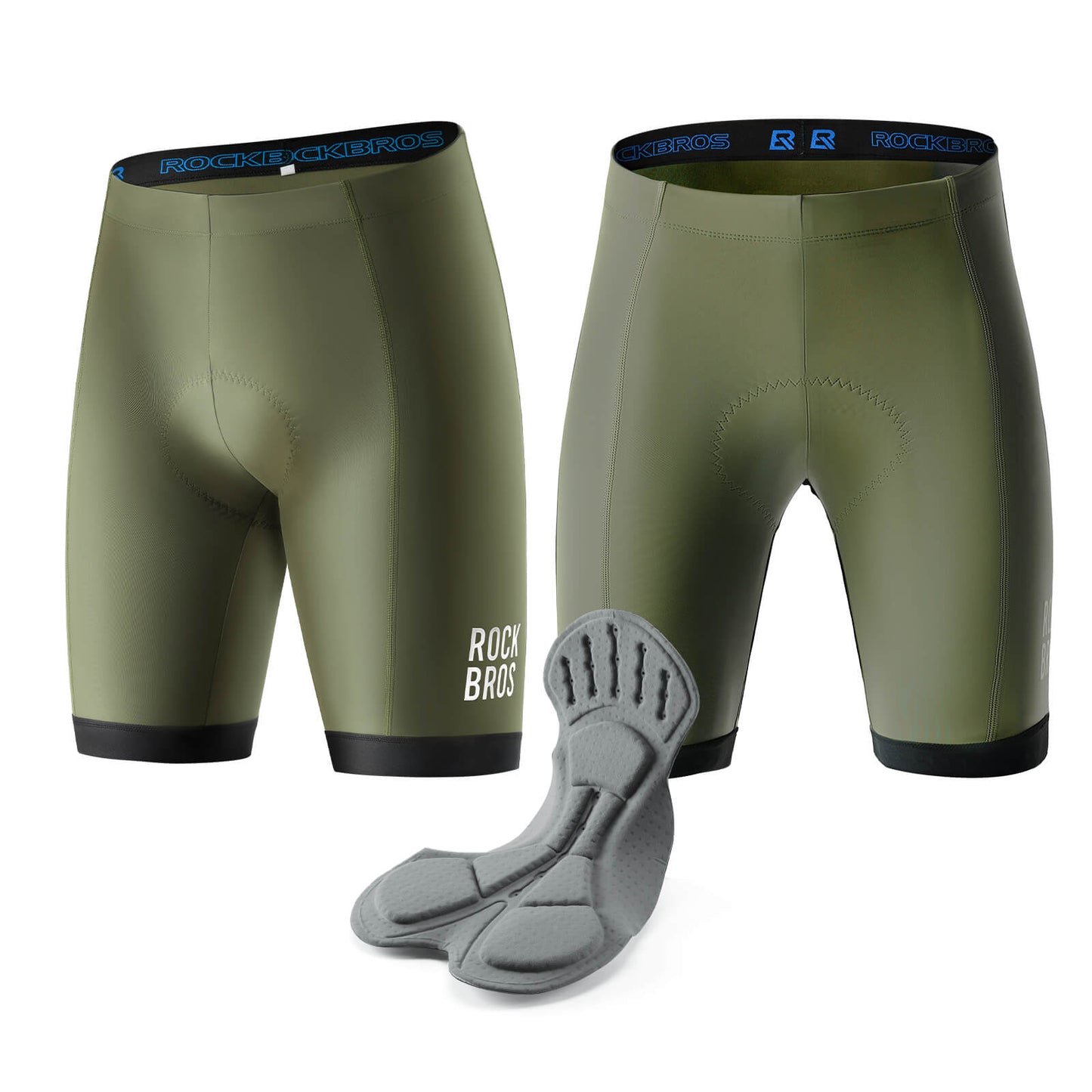 Men's cycling shorts with seat pad