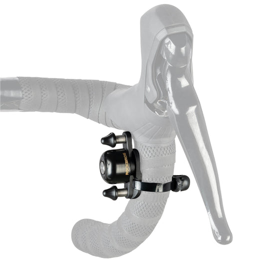 Road bike MTB bicycle bell with double knocker, 180° rotatable