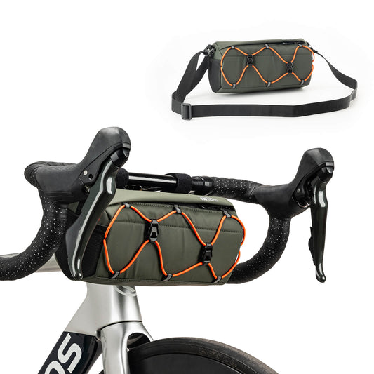 ROCKBROS Bicycle Bag Handlebar Bag 2.2L with Shoulder Strap in 6 Colors