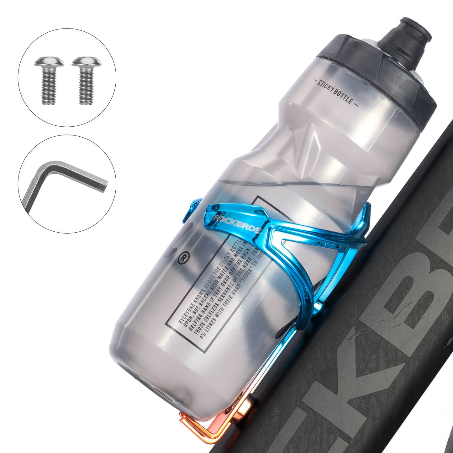 ROCKBROS Bottle Holder Bicycle Drink Holder Lightweight for MTB Road Bike