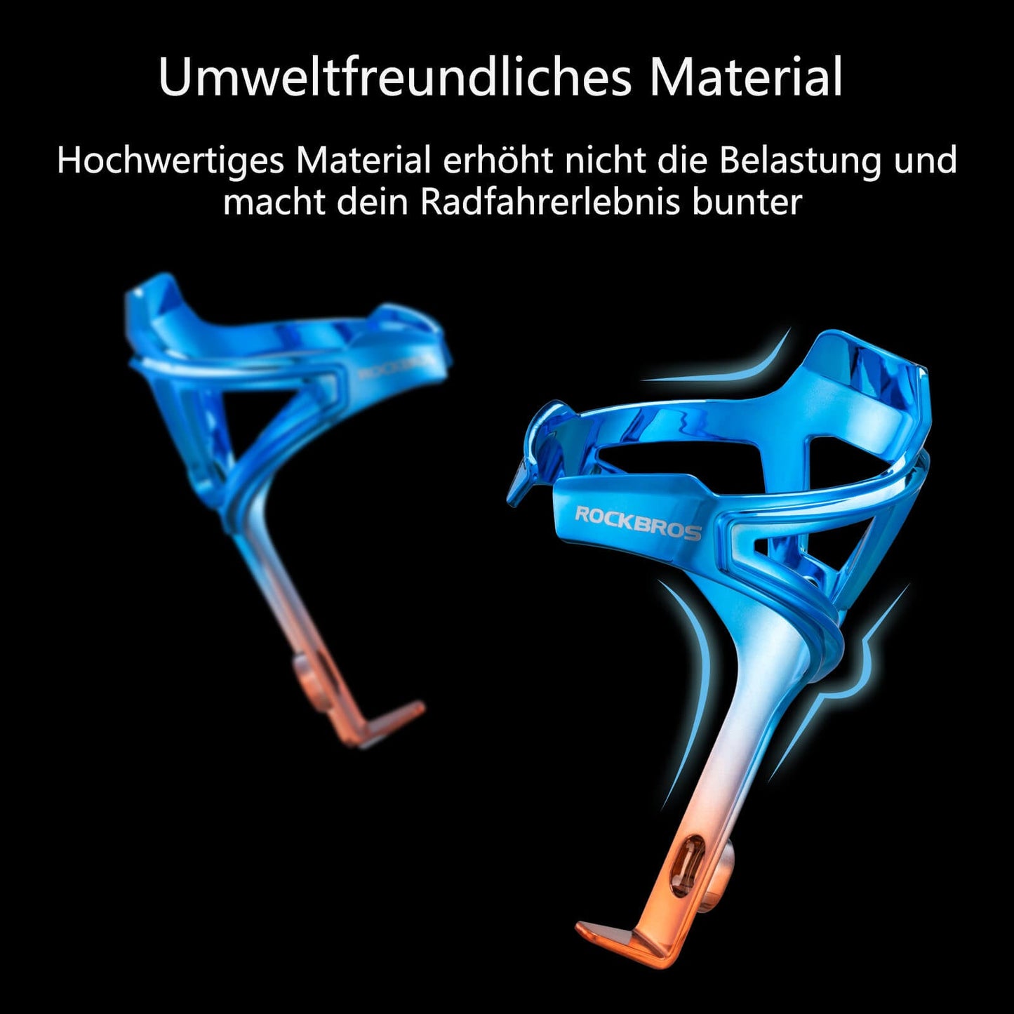 ROCKBROS Bottle Holder Bicycle Drink Holder Lightweight for MTB Road Bike