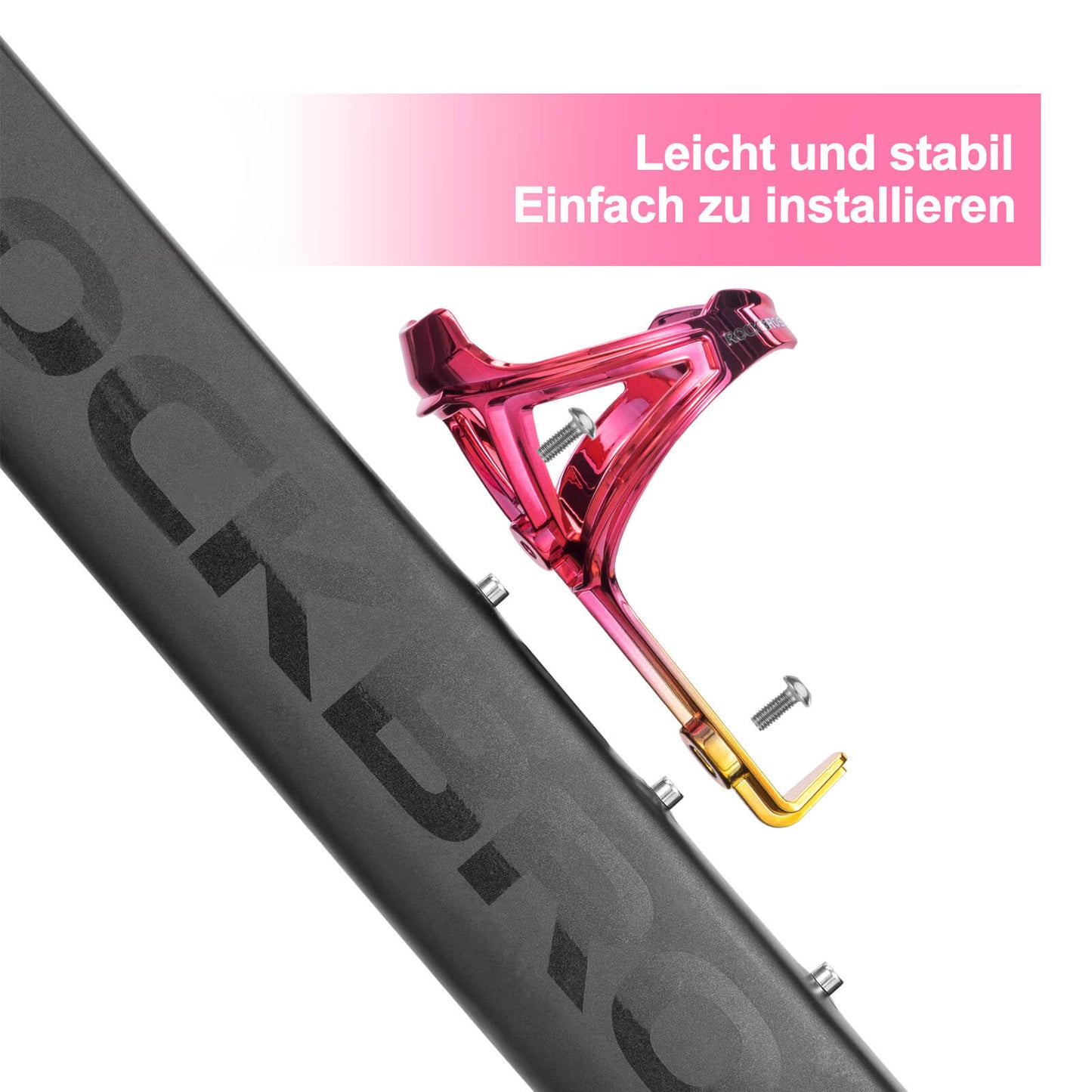 ROCKBROS Bottle Holder Bicycle Drink Holder Lightweight for MTB Road Bike