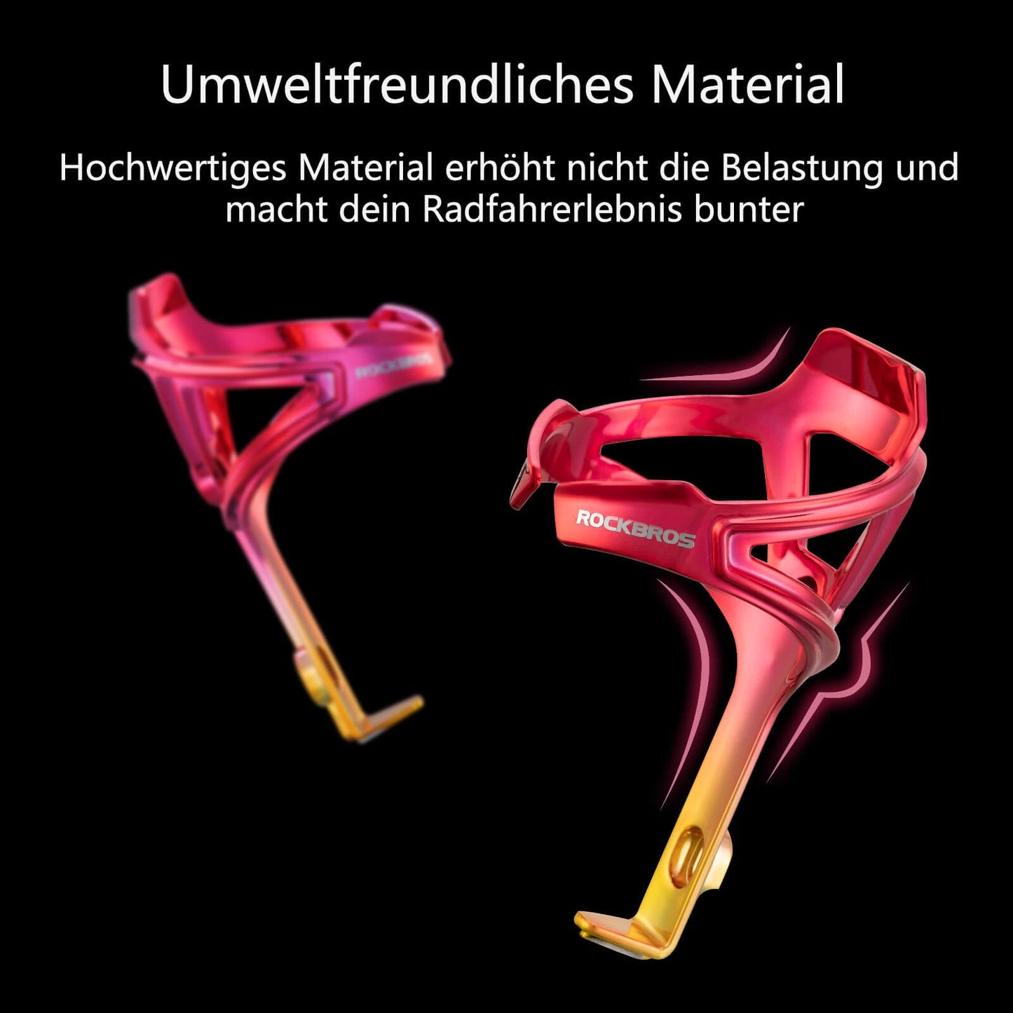 ROCKBROS Bottle Holder Bicycle Drink Holder Lightweight for MTB Road Bike