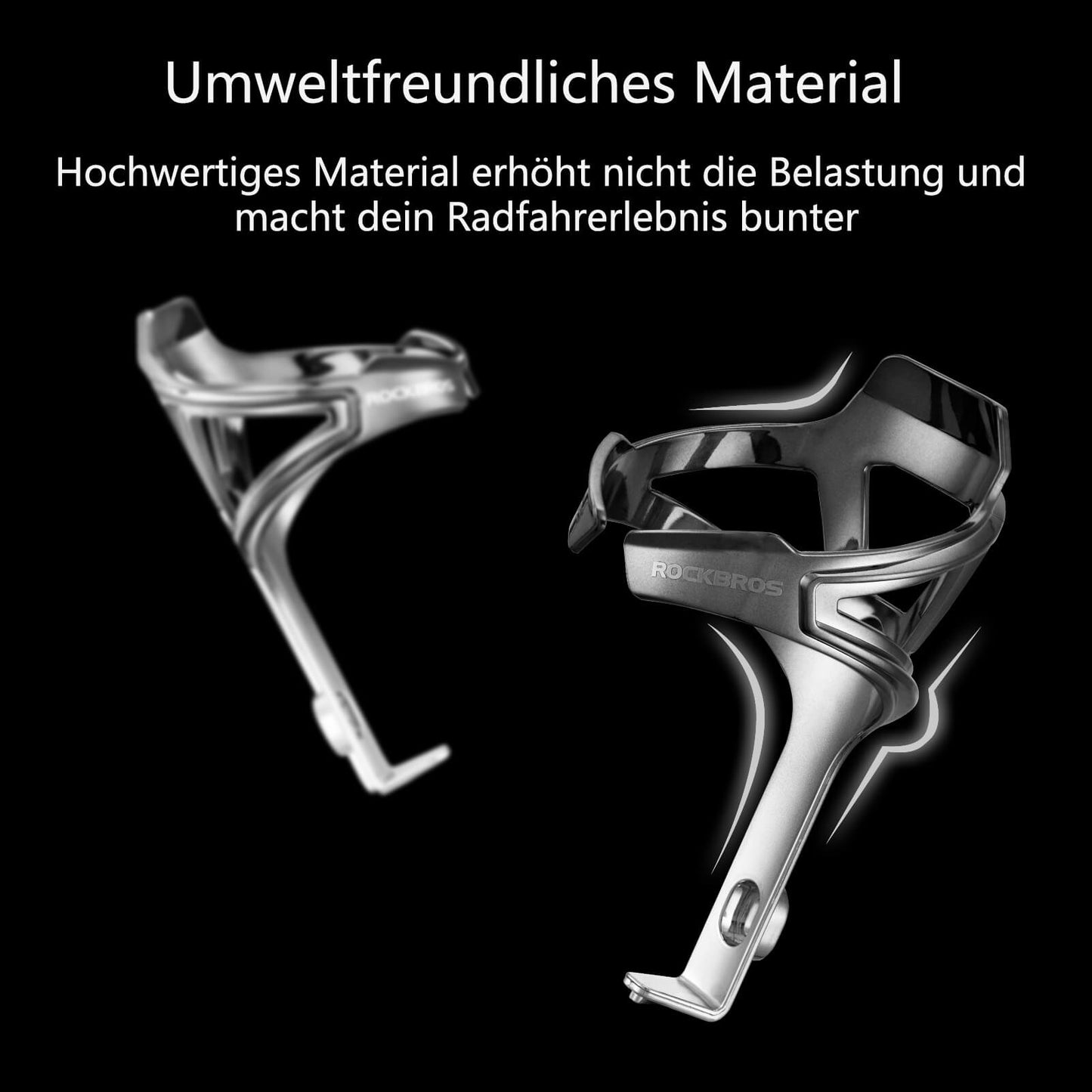 ROCKBROS Bottle Holder Bicycle Drink Holder Lightweight for MTB Road Bike