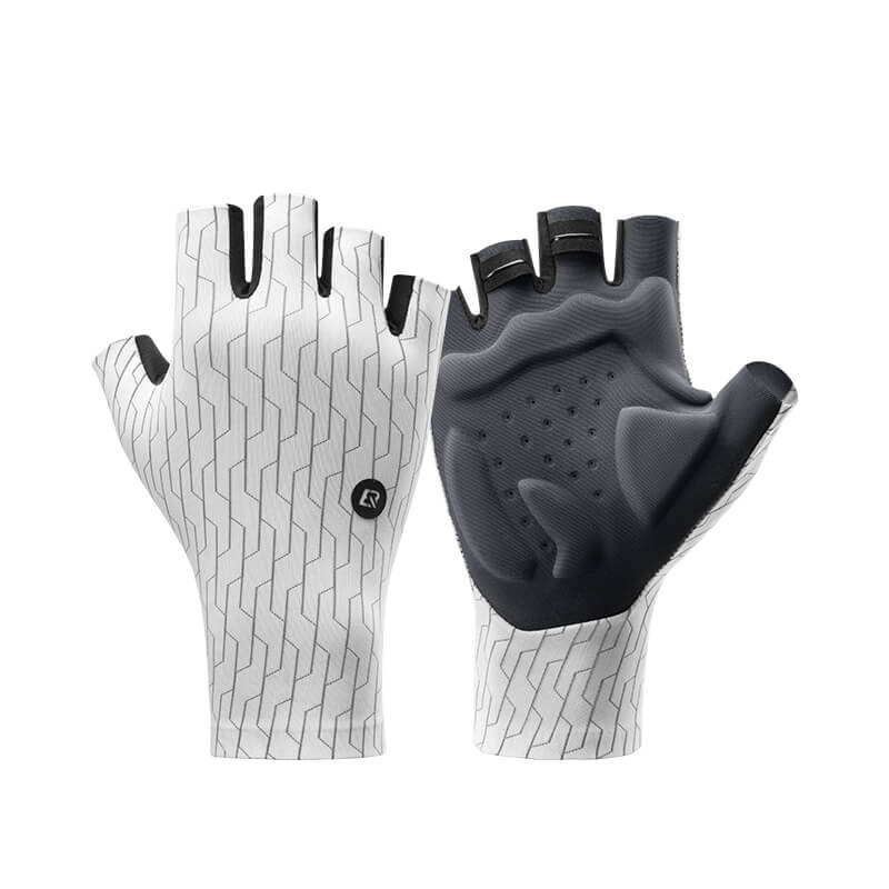Half-finger cycling gloves, breathable, shock-absorbing, summer 