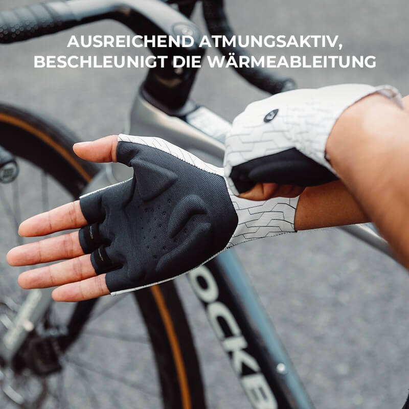 Half-finger cycling gloves, breathable, shock-absorbing, summer 