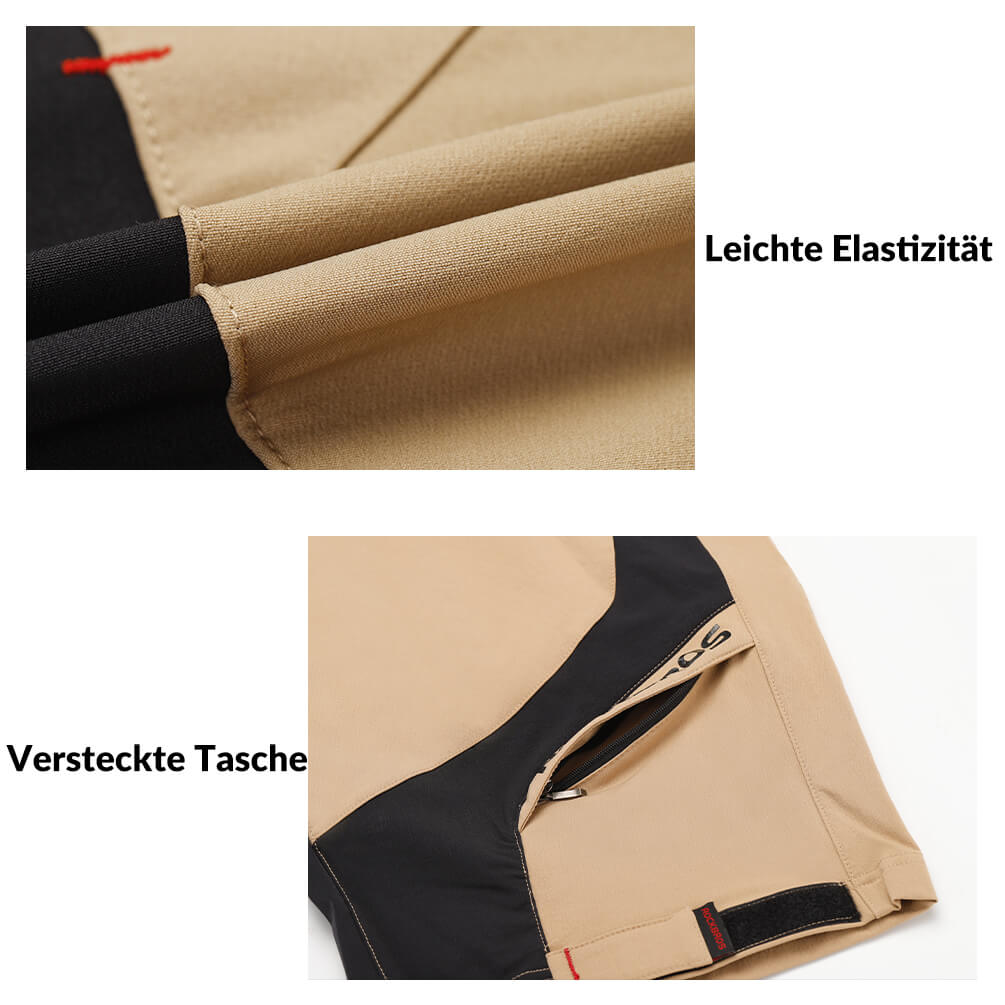ROCKBROS Radhose Herren Kurz atmungsaktiv Anti-Stoß Fahrradhose