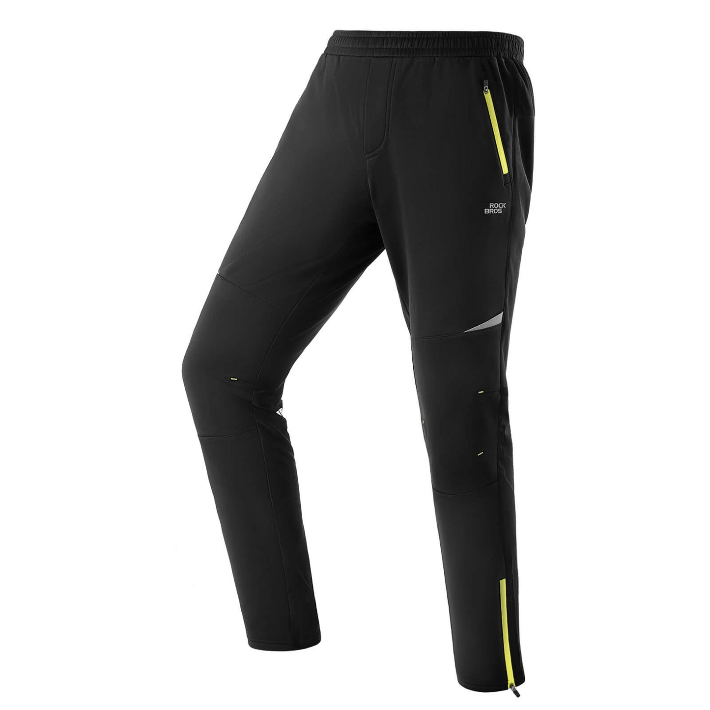 ROCKBROS Men's Cycling Trousers, Windproof and Warm for Winter Outdoor Sports