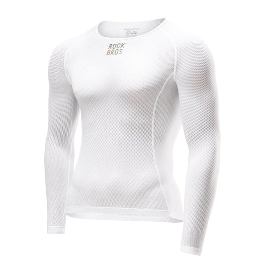 ROCKBROS Men's Long Sleeve Cycling Jersey, Functional Shirt, Bike Jersey, Quick Drying