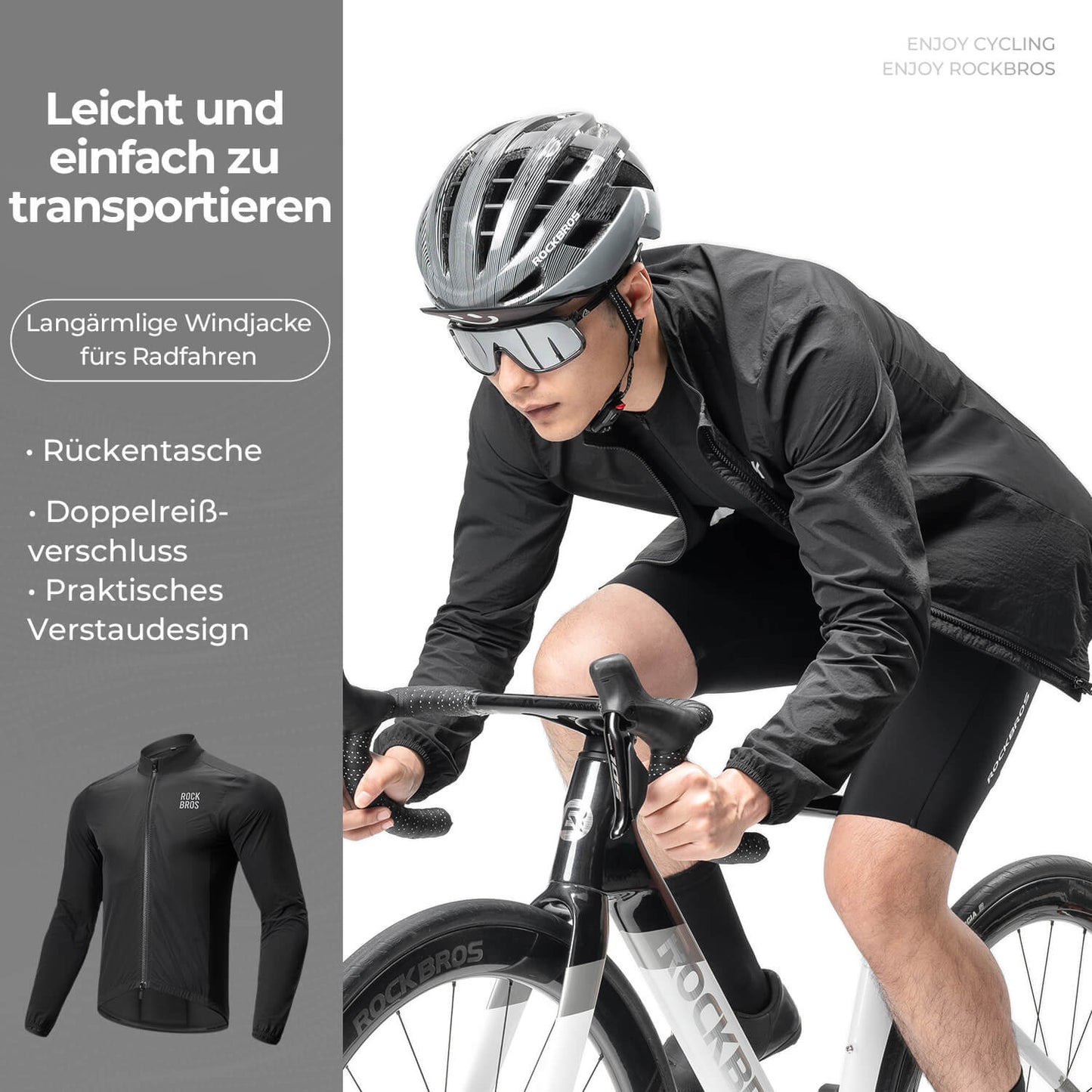 Men's Lightweight Cycling Jacket Breathable Spring/Summer