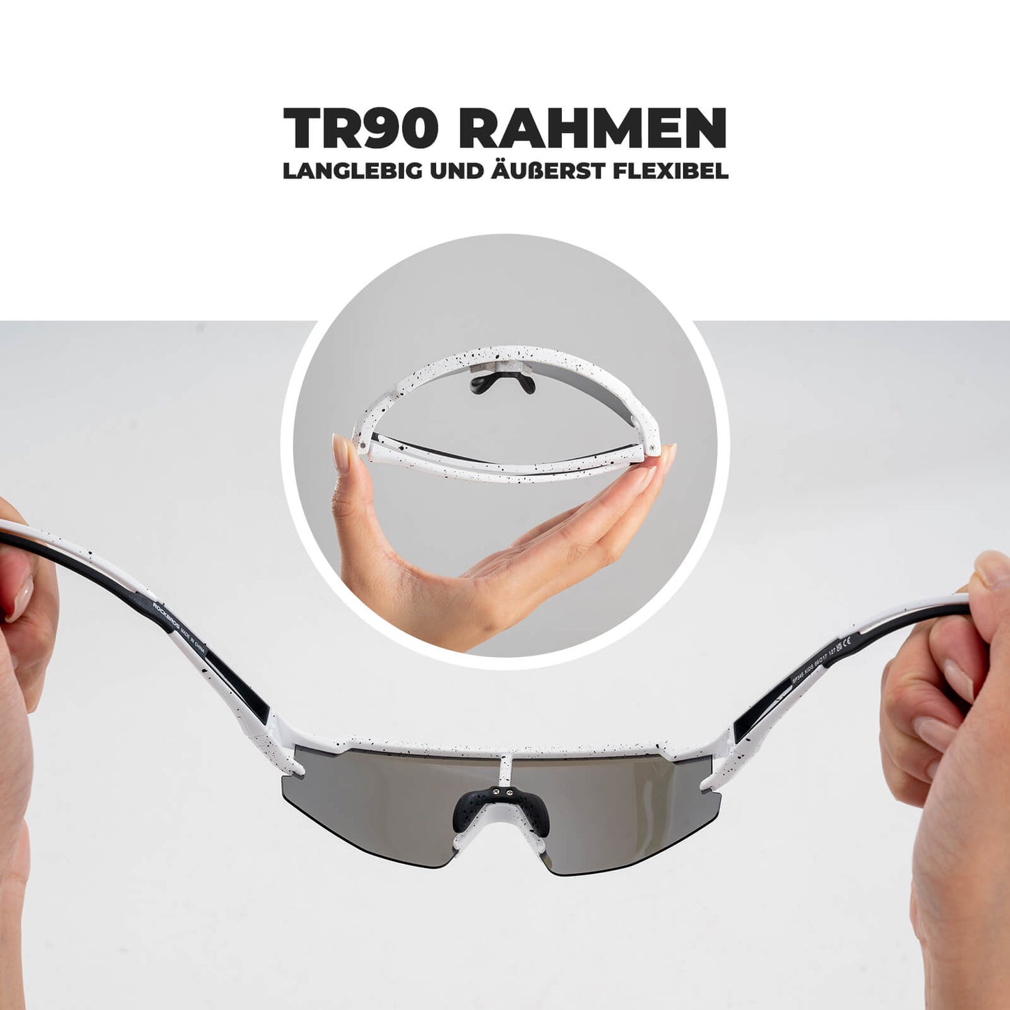 Hjólreiðagleraugu fyrir börn með UV400 vörn