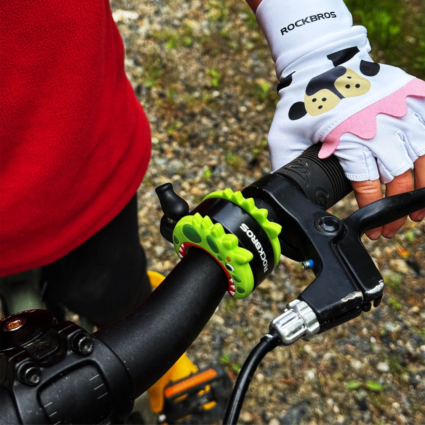 Children's bicycle bell, loud, for handlebars 22.2-25.4mm