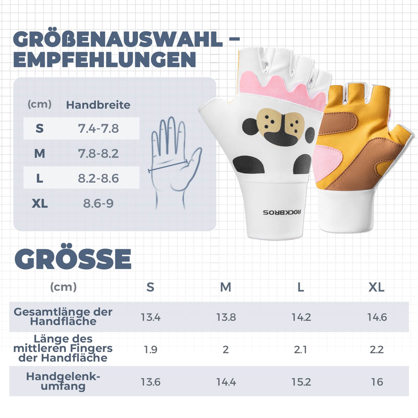 Kinder Halbfinger Fingerlose Fahrradhandschuhe