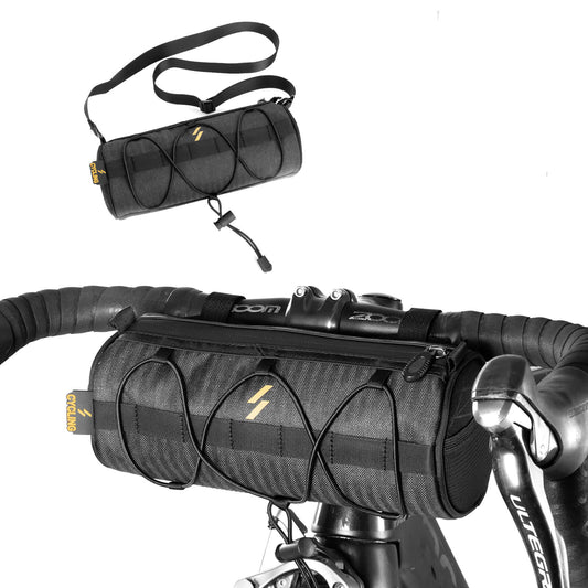 Stýristaska 2,1L með axlaról fyrir fjallahjól, götuhjól, malarhjól og rafmagnshjól