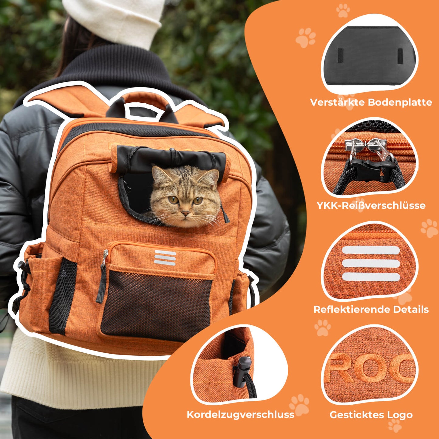 Handlebar bag/pet bag for Brompton/folding bike 21 L