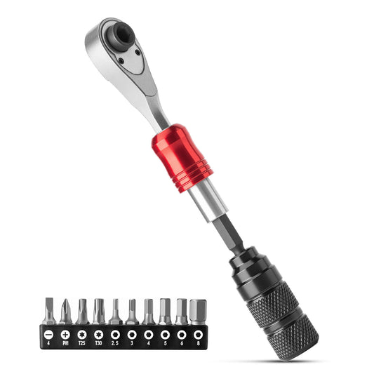 ROCKBROS Ratchet Wrench Set 1/4 Inch Mini Repair Tool