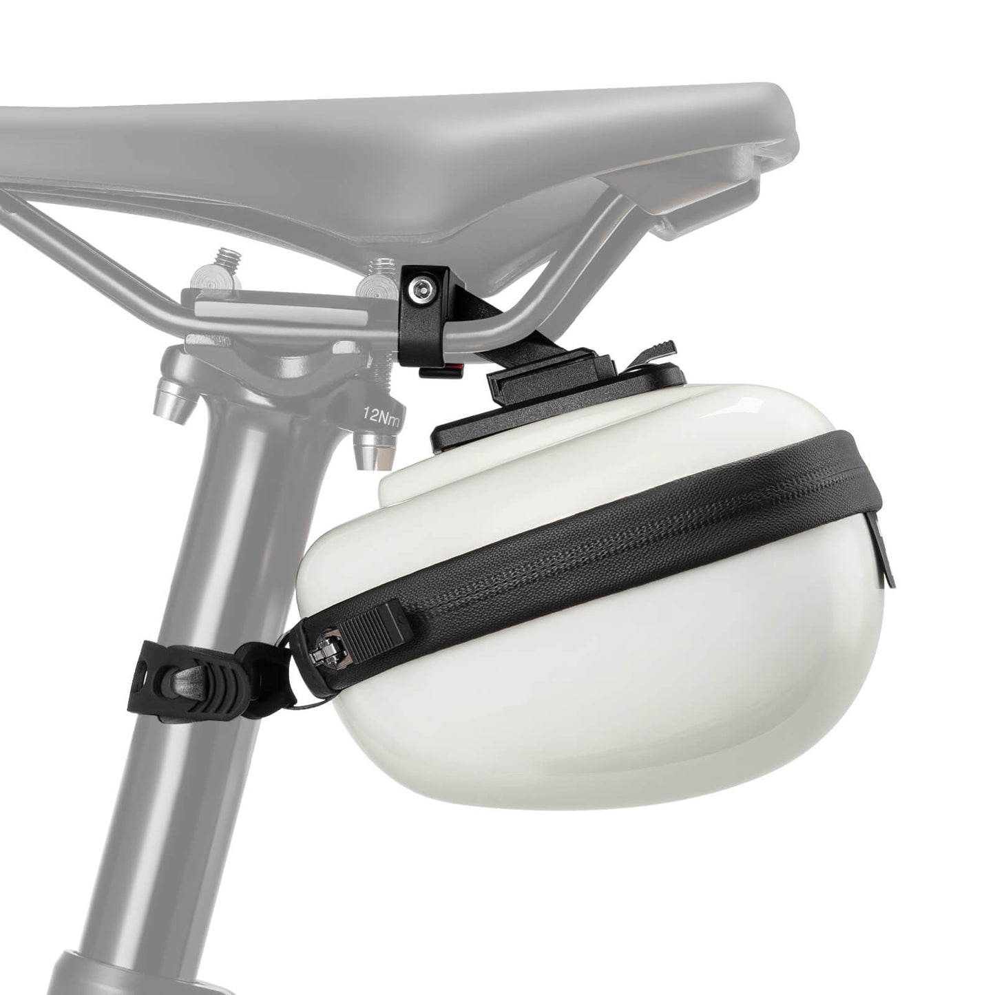 Fahrrad Satteltaschen Hard Shell Reflektierend 0,4 L mit Halterung