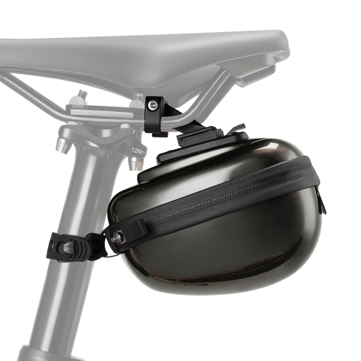 Fahrrad Satteltaschen Hard Shell Reflektierend 0,4 L mit Halterung