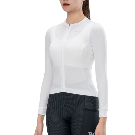 ROCKBROS TVI Women's Long Sleeve Cycling Jersey, Cycling Clothing for MTB &amp; Road Bikes