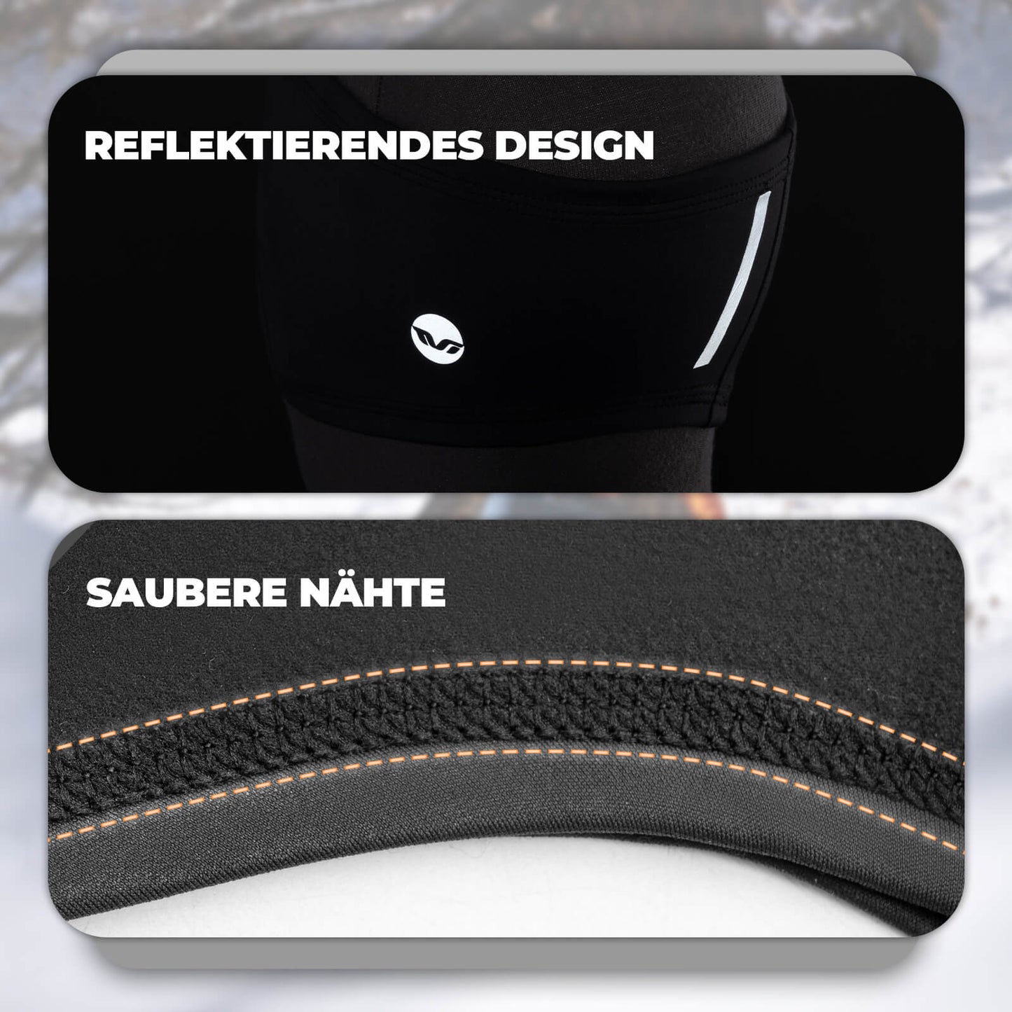 TVI Vetrar eyrnahlífar Vindheldar hettur Eyrnahlífar