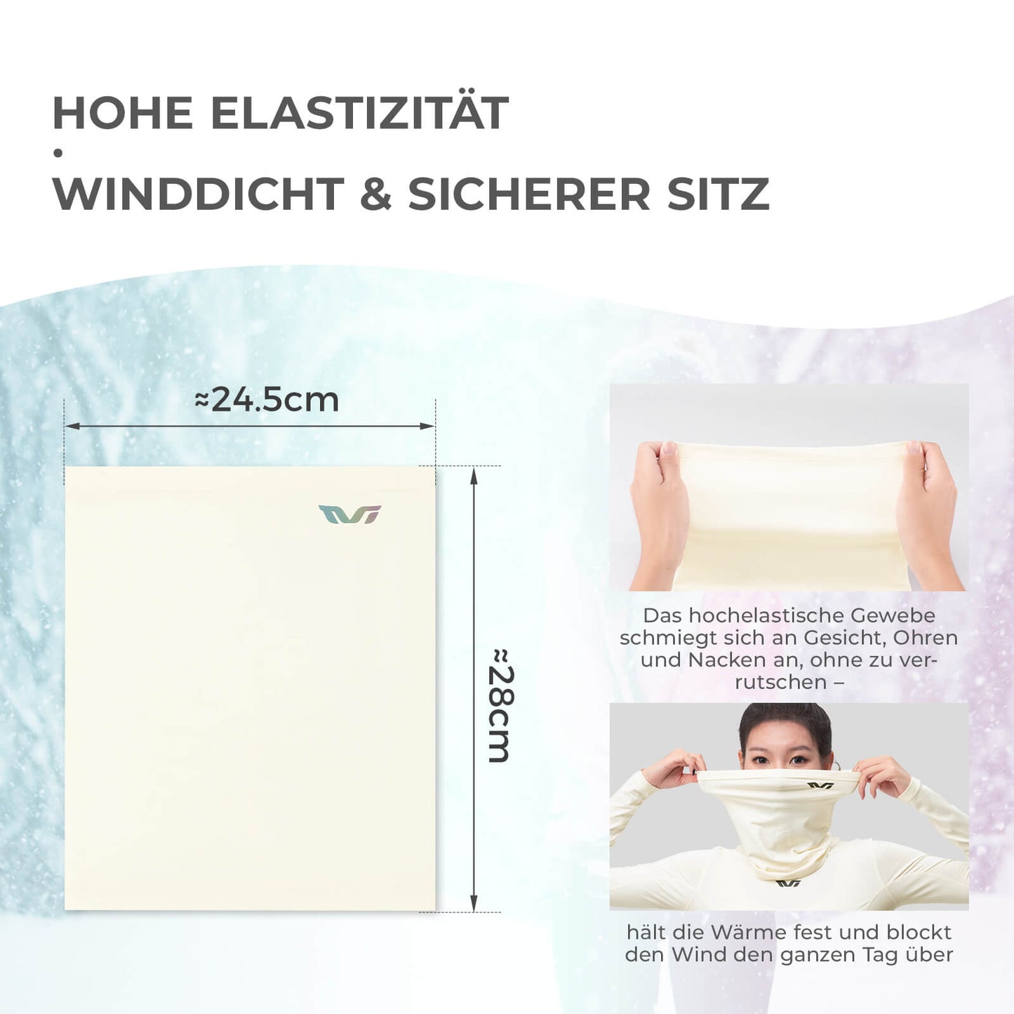 TVI Winter Balaclava Breathable Warm Mask for Women