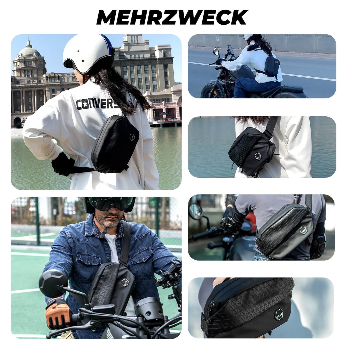 ROCKBROS Waterproof Multifunctional Handlebar Bag with Expandable Capacity