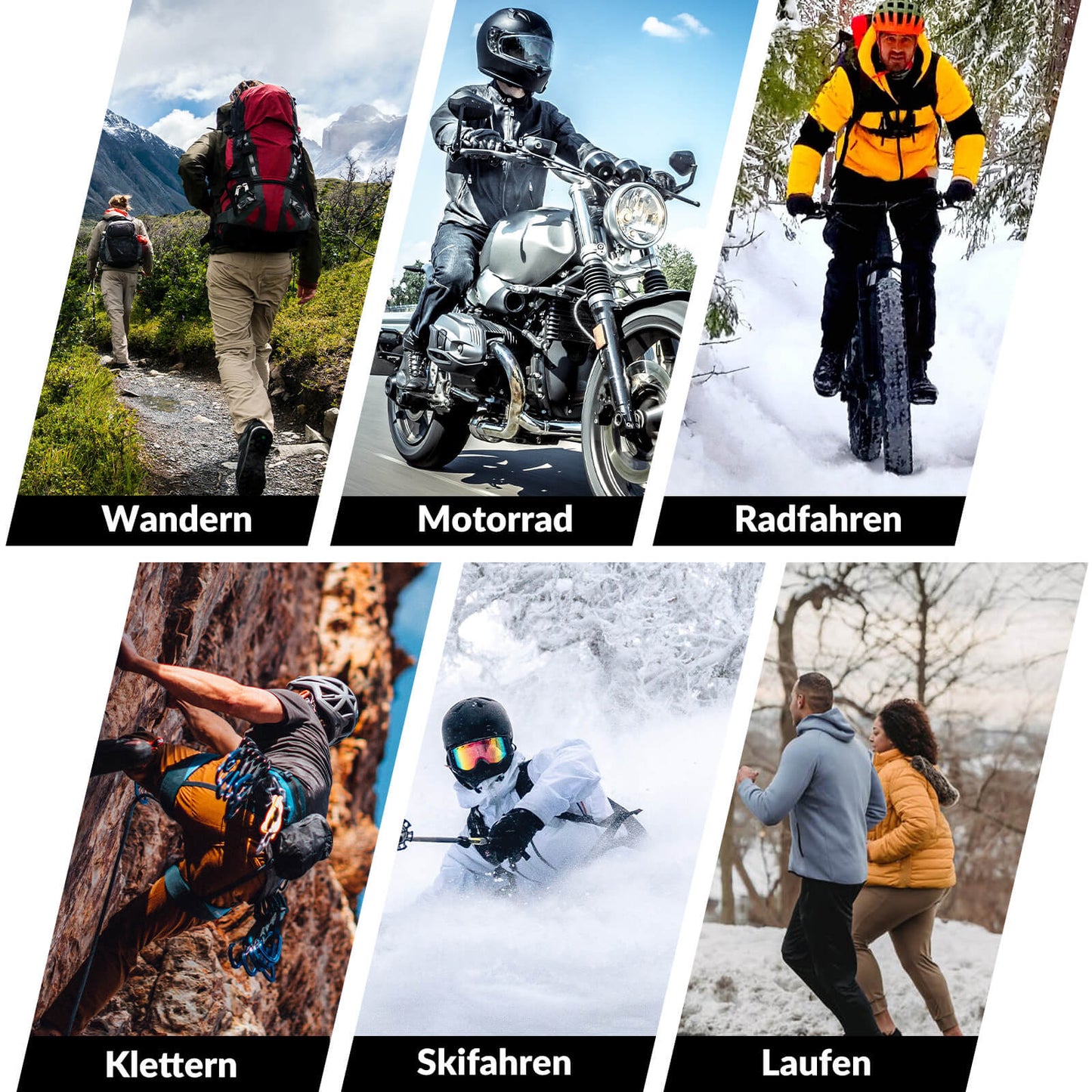 ROCKBROS vetrarhjólreiðabuxur vindheldar hjólreiðagallar fyrir karla 