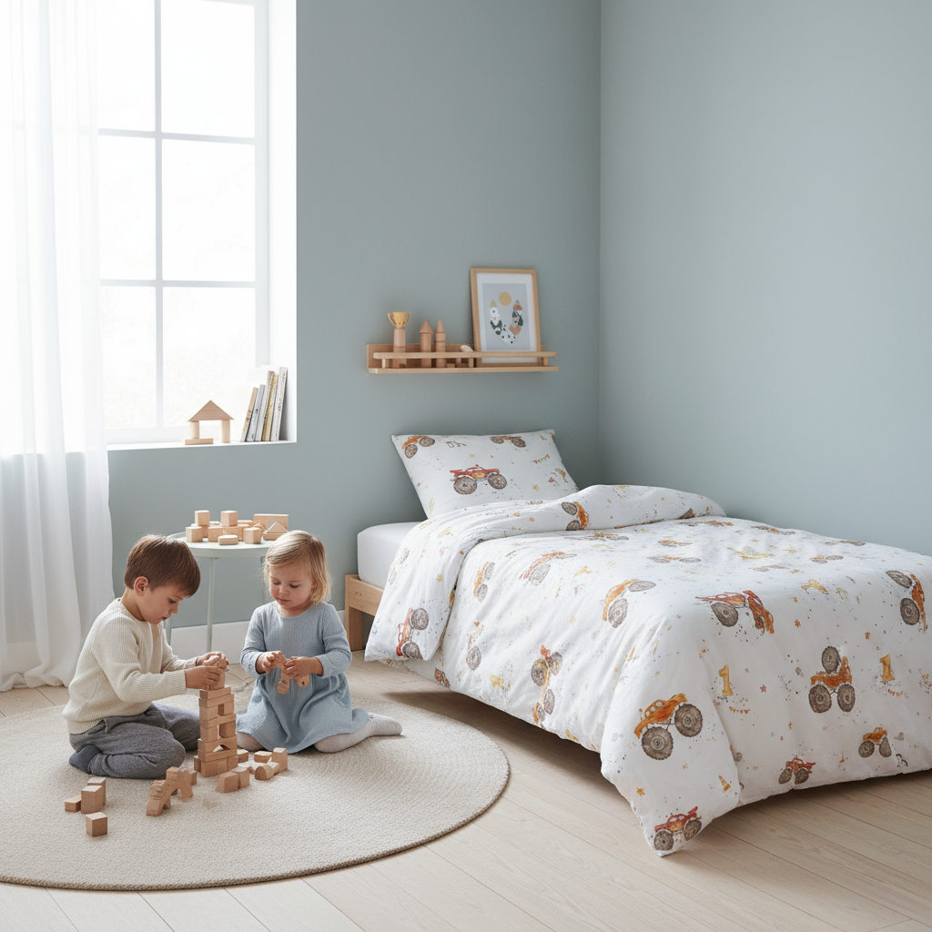 "Monster Trucks" Premium Children's Bedding