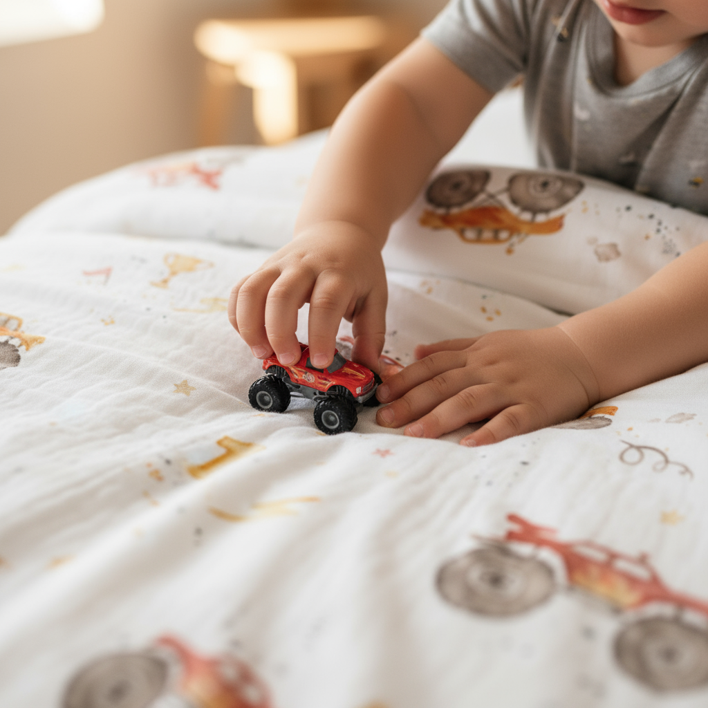 "Monster Trucks" Premium Children's Bedding